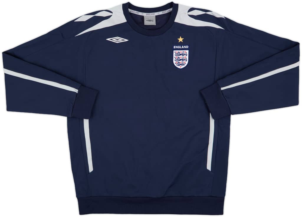 2007-09 England Umbro Sweat Top - 9/10 - (XL)