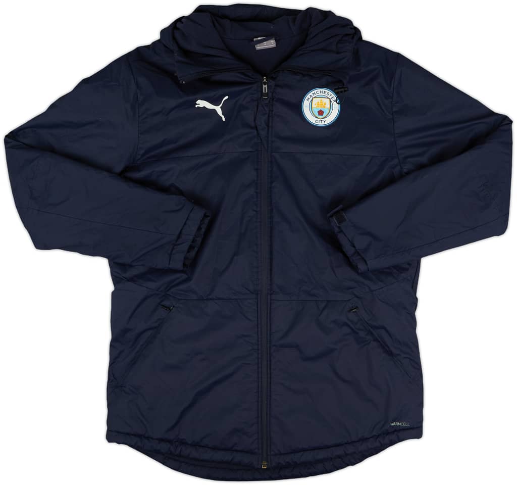 2022-23 Manchester City Puma Padded Bench Coat - 10/10 - (M)