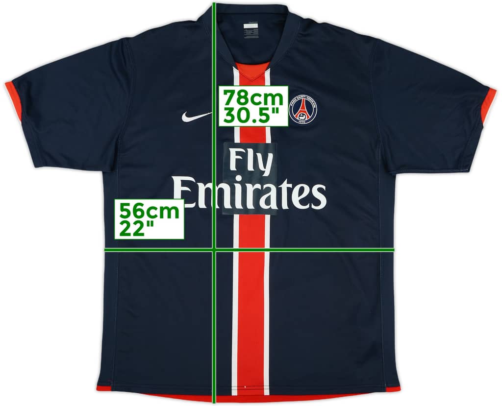 2006-07 Paris Saint-Germain Home Shirt - 8/10 - (L)