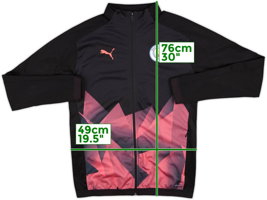 2019-20 Manchester City Puma Track Jacket - 9/10 - (M)