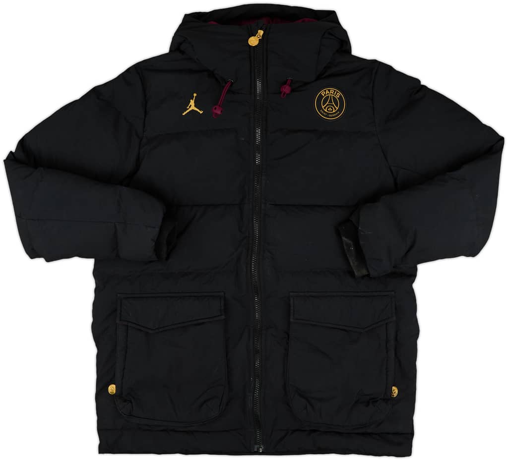 2020-21 Paris Saint-Germain Nike Jordan Padded Bench Coat - 8/10 - (XL)