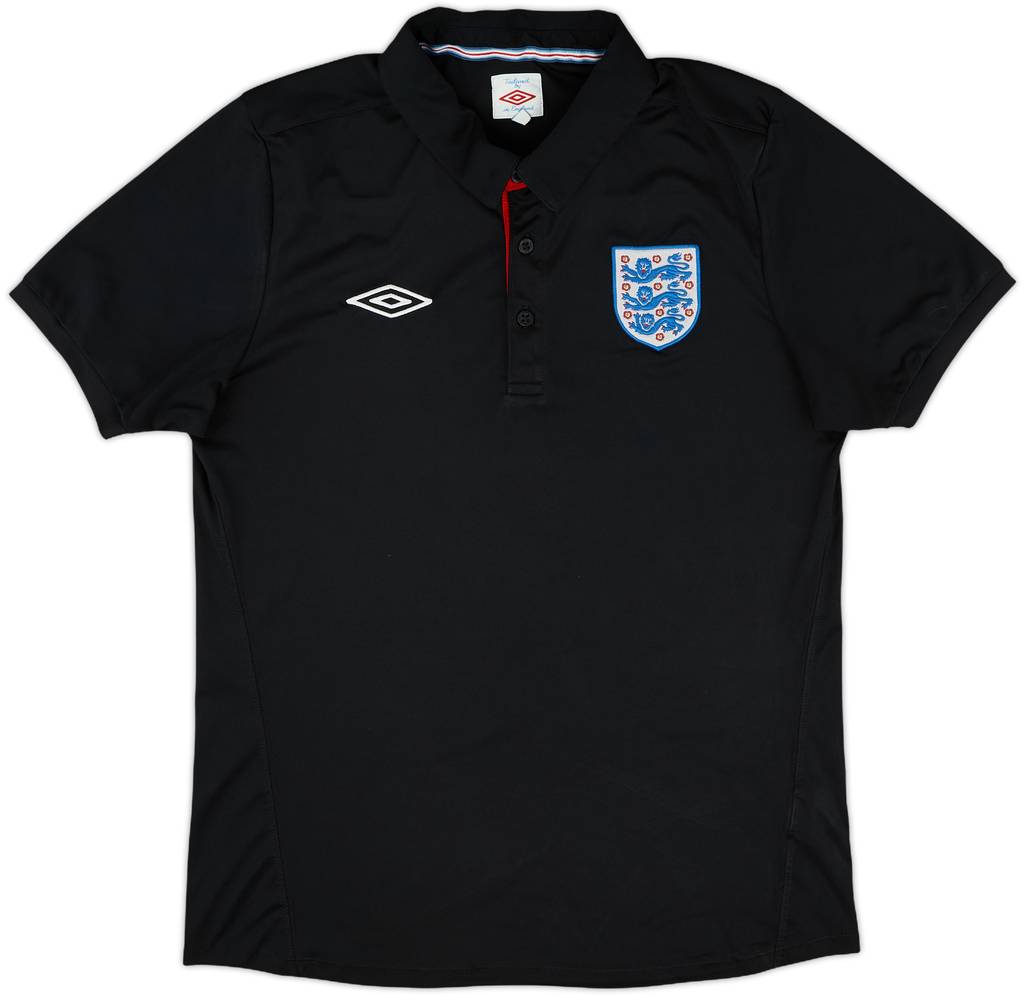 2010-11 England Umbro Polo Shirt - 9/10 - (M)