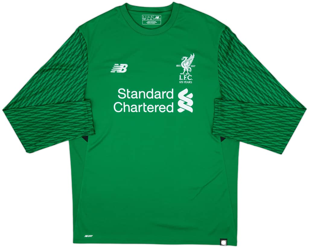 2017-18 Liverpool '125 Years' GK Shirt - 9/10 - (L)