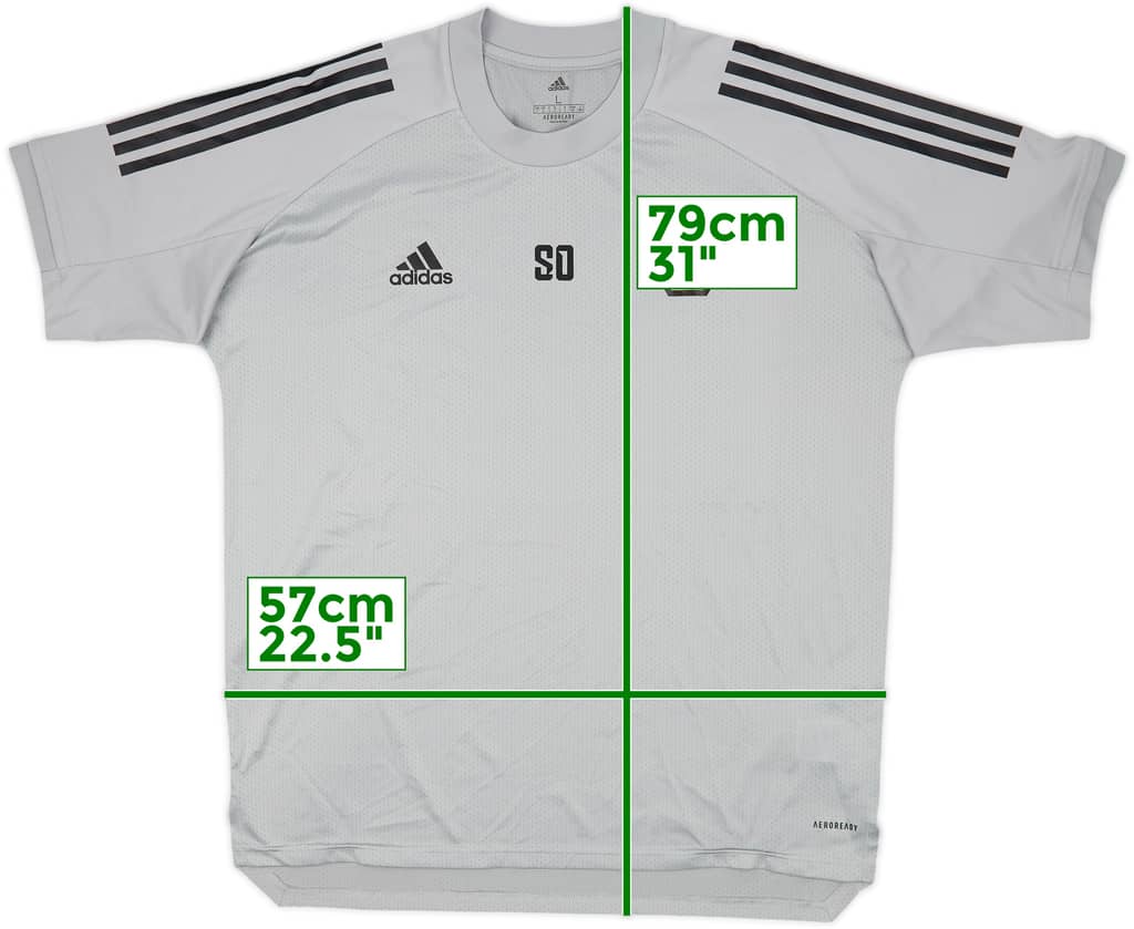 2019-20 Wolves Staff Issue adidas Training Shirt 'SO' - 10/10 - (L)
