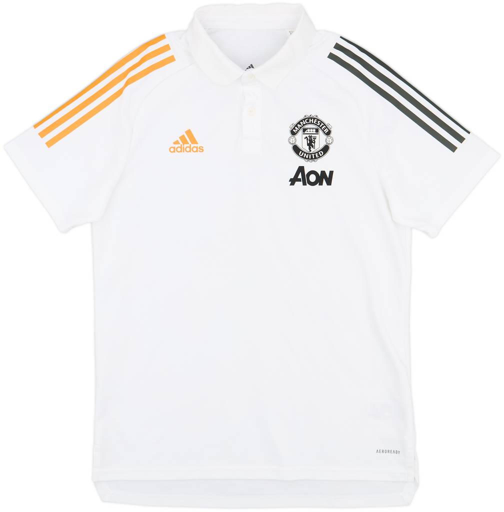 2020-21 Manchester United adidas Polo Shirt - 10/10 - (M)