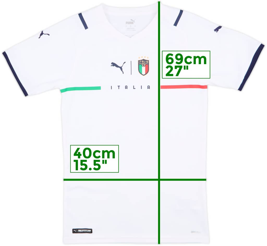 2021 Italy Away Shirt - 10/10 - (XS)