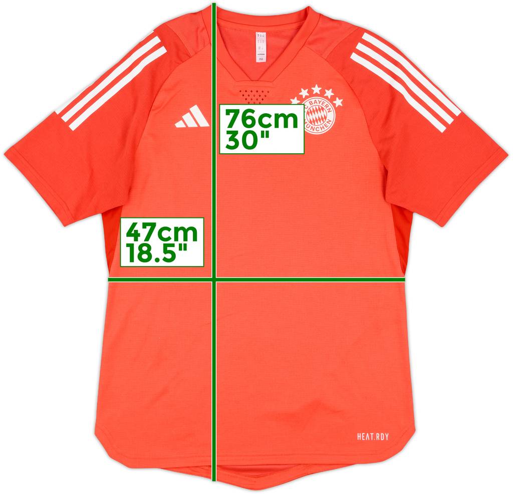 2023-24 Bayern Munich adidas Training Shirt - 9/10 - (M)