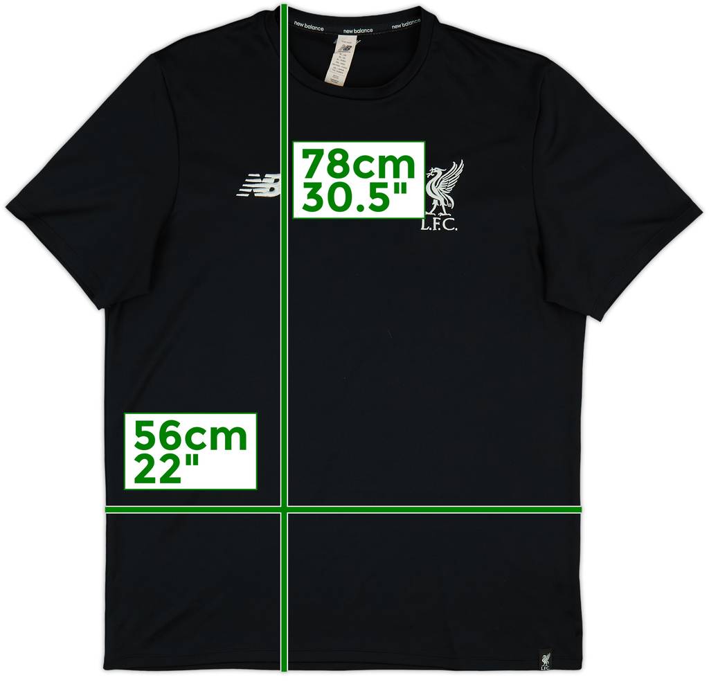 2018-19 Liverpool New Balance Training Shirt - 10/10 - (XL)