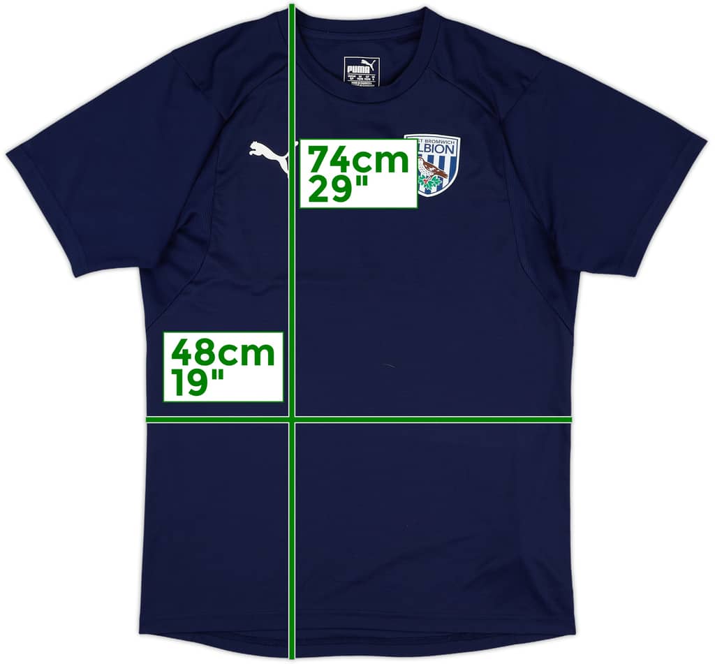 2018-19 West Brom Puma Training Shirt - 10/10 - (S)