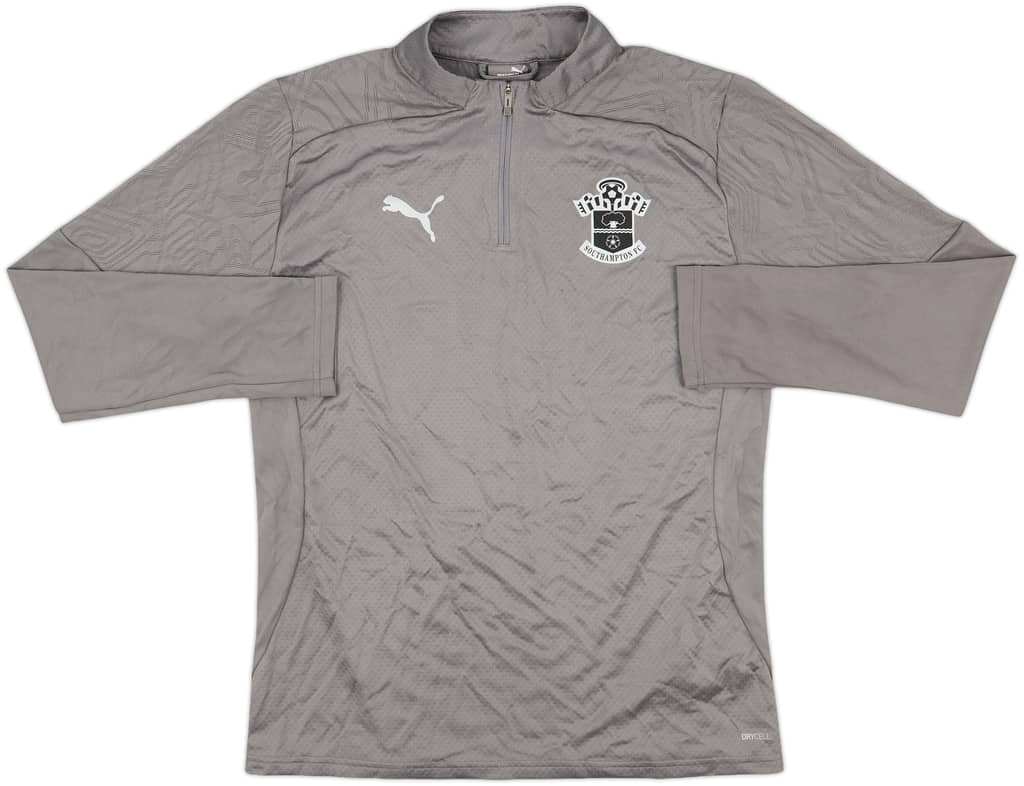 2024-25 Southampton Puma 1/4 Zip Drill Top - 9/10 - (M)