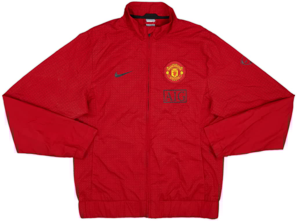 2009-10 Manchester United Nike Track Jacket - 8/10 - (M)