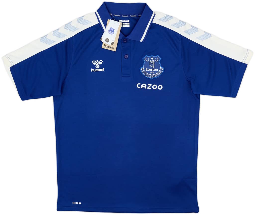 2021-22 Everton Hummel Polo Shirt (M)