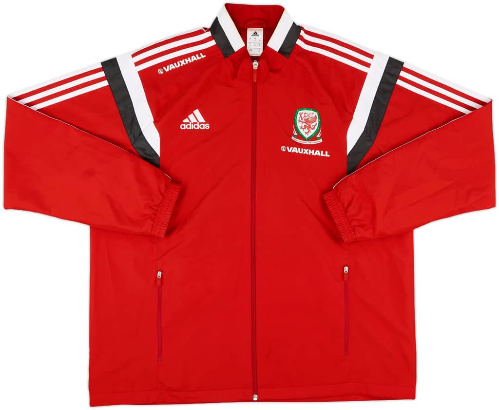 2013-14 Wales adidas Track Jacket - 7/10 - (XL)