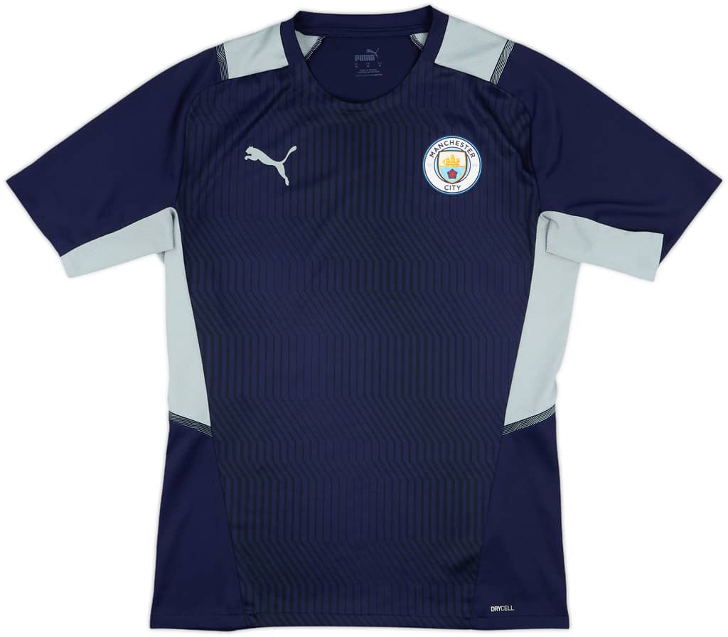 2021-22 Manchester City Puma Training Shirt - 10/10 - (M)