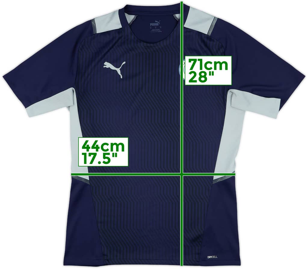 2021-22 Manchester City Puma Training Shirt - 10/10 - (M)