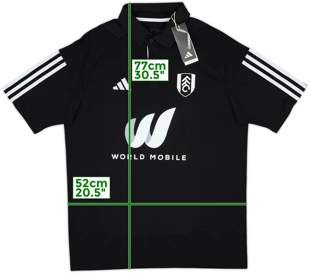 2023-24 Fulham adidas Polo Shirt (M)