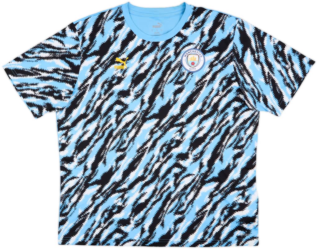 2020-21 Manchester City Puma Training Shirt - 10/10 - (XL)