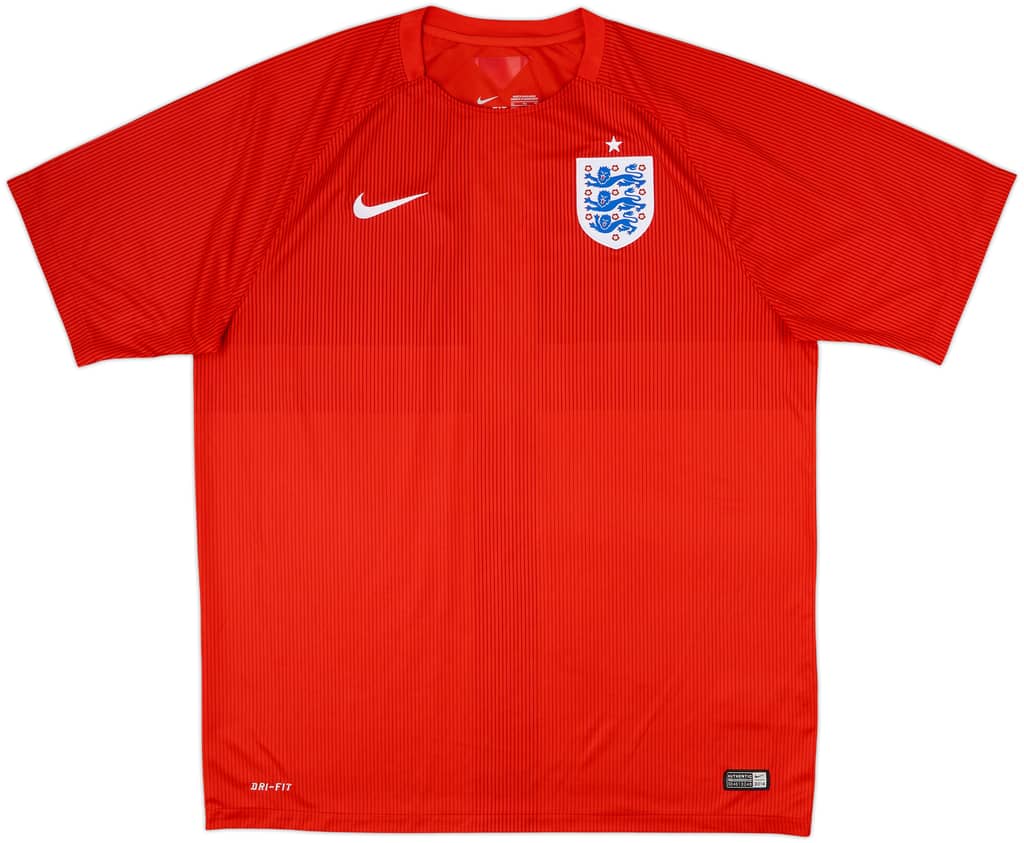 Camiseta de visitante de England 2014-15 - 10/10 - (XL)