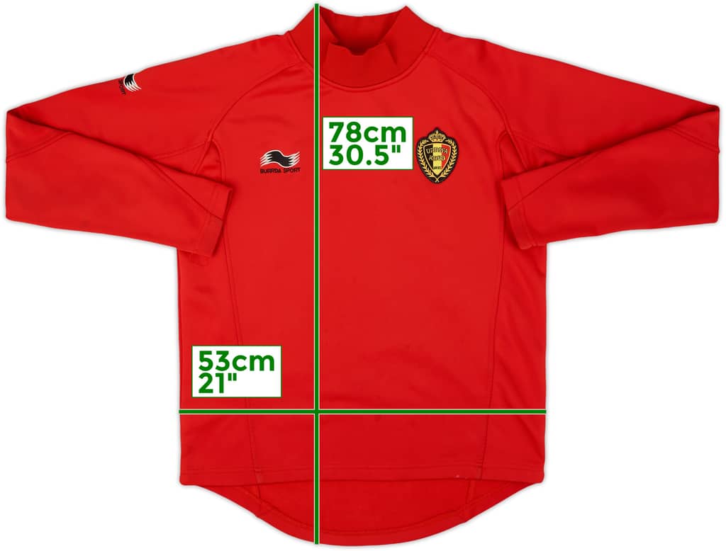 2012-14 Belgium Burrda Drill Top - 7/10 - (S)