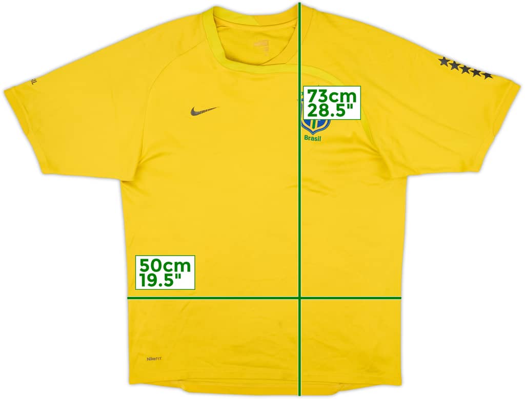 2008-10 Brazil Nike Training Shirt - 7/10 - (M)
