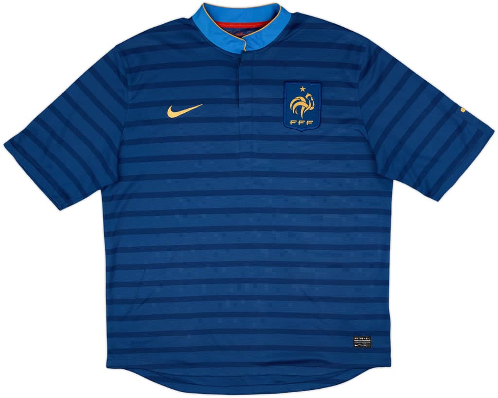 2012-13 France Home Shirt - 8/10 - (XL)
