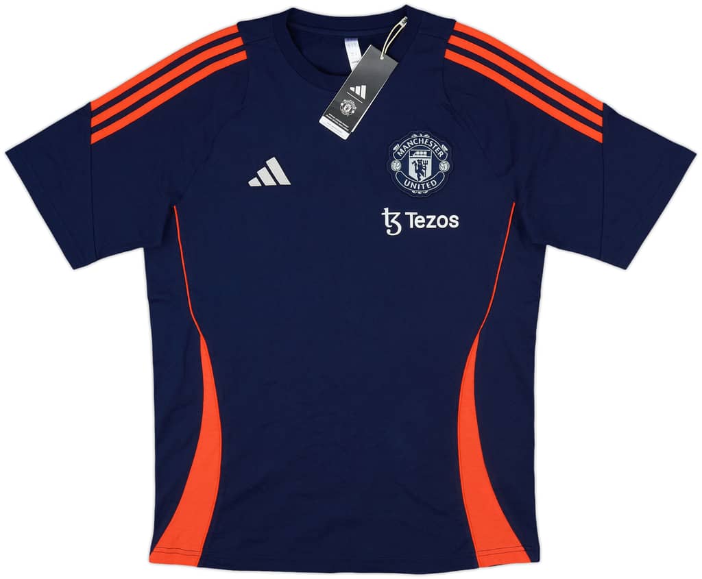 2024-25 Manchester United adidas Cotton Tee (S)