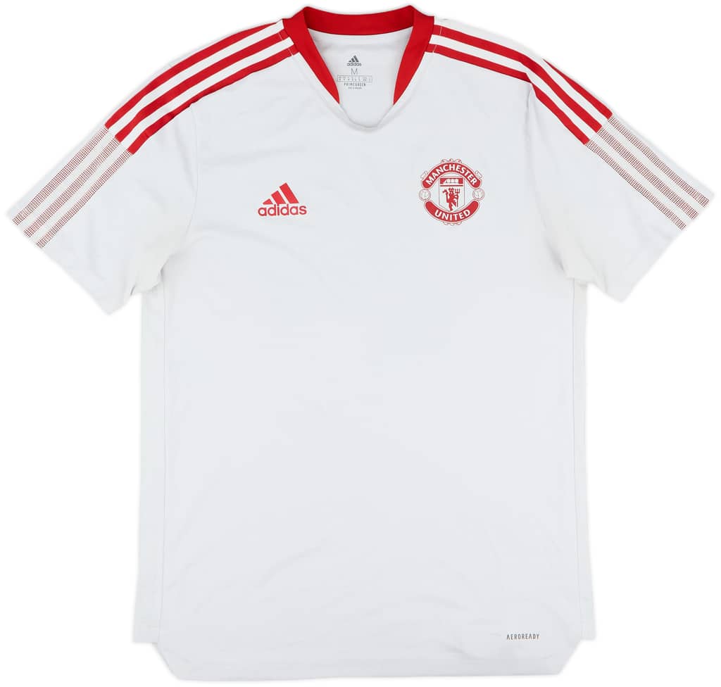 2021-22 Manchester United adidas Training Shirt - 6/10 - (M)