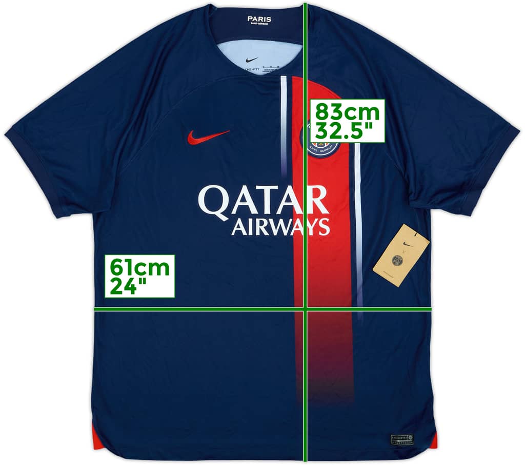 2023-24 Paris Saint-Germain Home Shirt (XL)