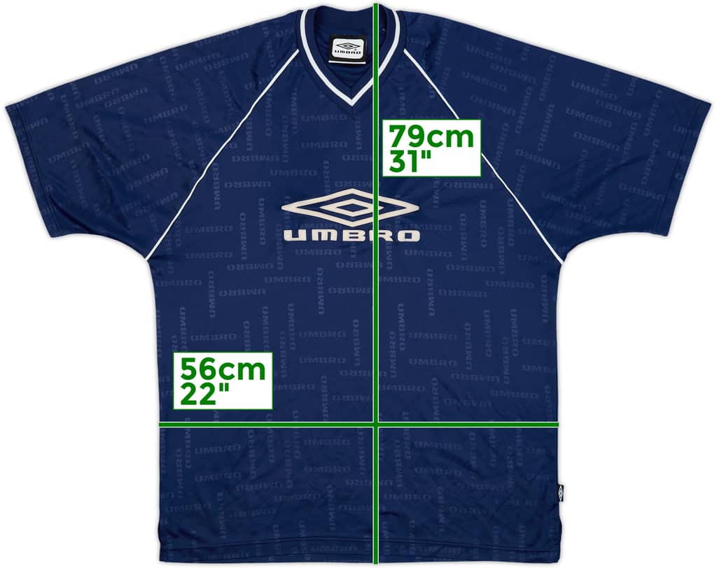 1990s Umbro Template Shirt - 9/10 - (L)