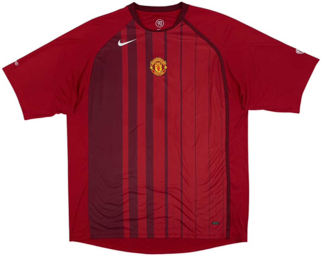 2004-05 Manchester United Nike Training Shirt - 8/10 - (XL)