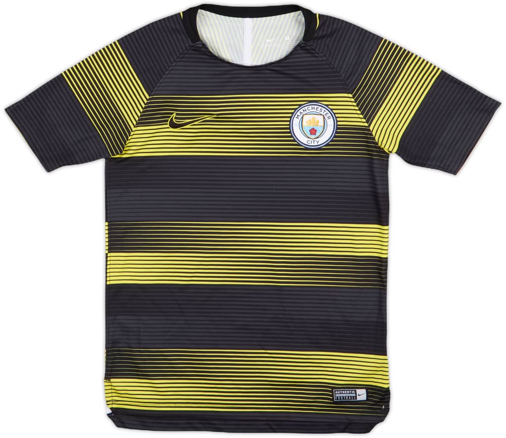 2019-20 Manchester City Nike Training Shirt - 9/10 - (S.Boys)