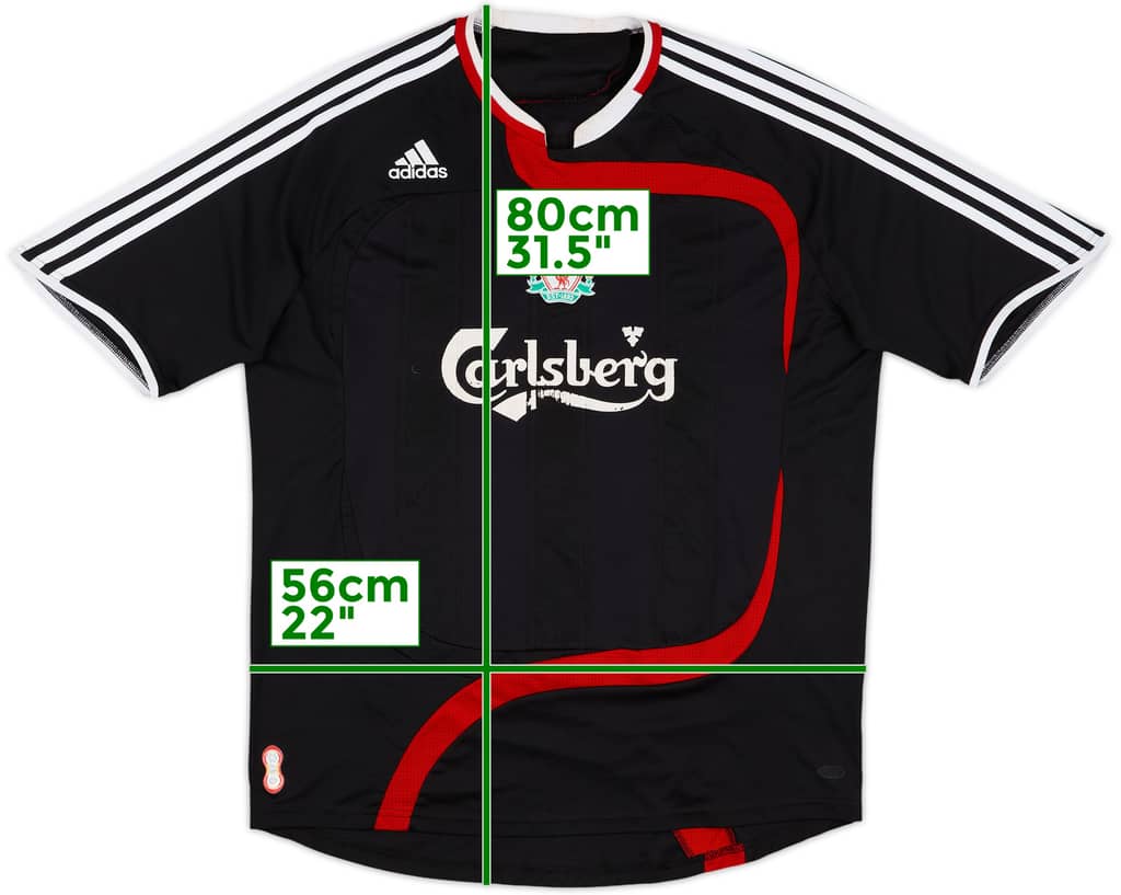 2007-08 Liverpool Third Shirt - 5/10 - (XL)