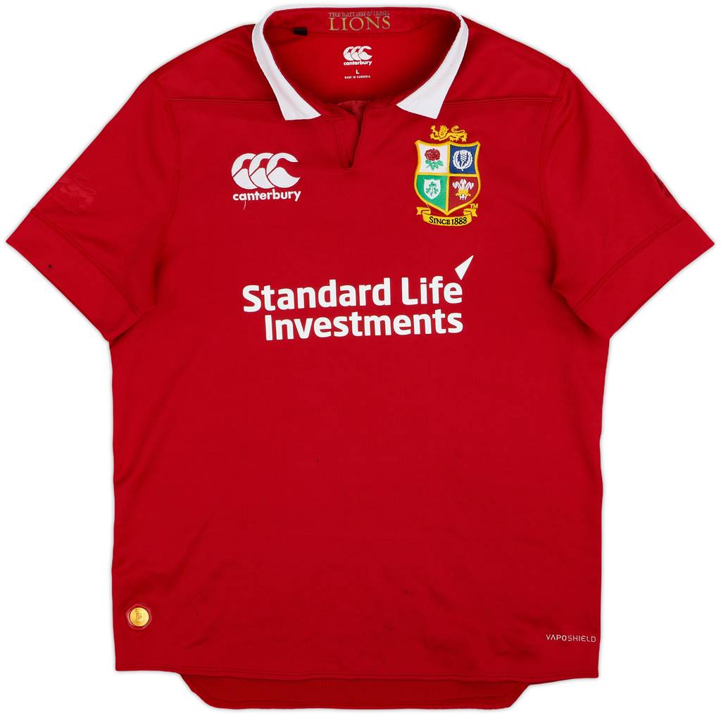 2017 British & Irish Lions Rugby Home Shirt - 7/10 - (L)