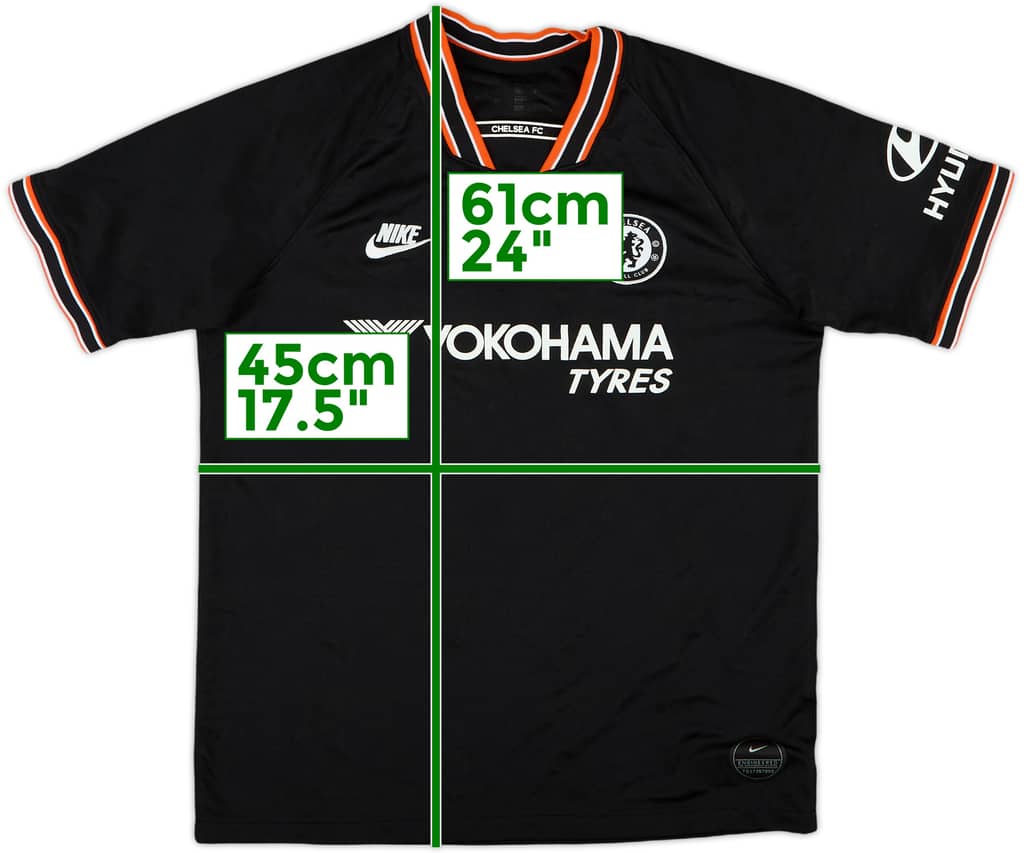 2019-20 Chelsea Third Shirt - 8/10 - (XL.Boys)