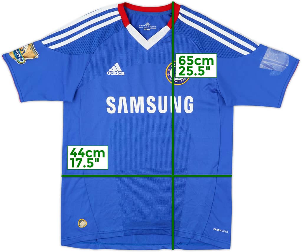 2010-11 Chelsea Home Shirt - 5/10 - (S)