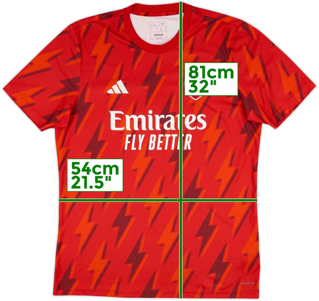 2024-25 Arsenal adidas Training Shirt - 10/10 - (L)