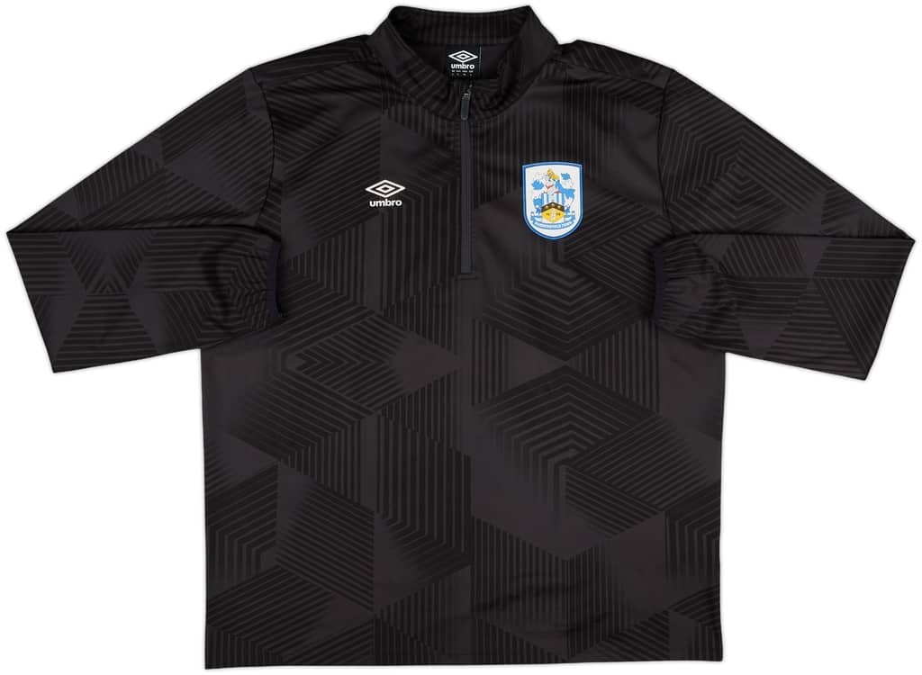 2018-19 Huddersfield Umbro 1/4 Zip Drill Top - 9/10 - (L)