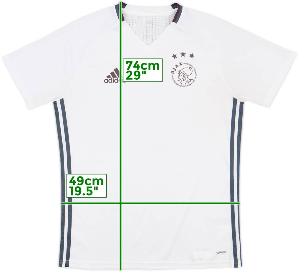 2016-17 Ajax adizero Training Shirt - 8/10 - (M)