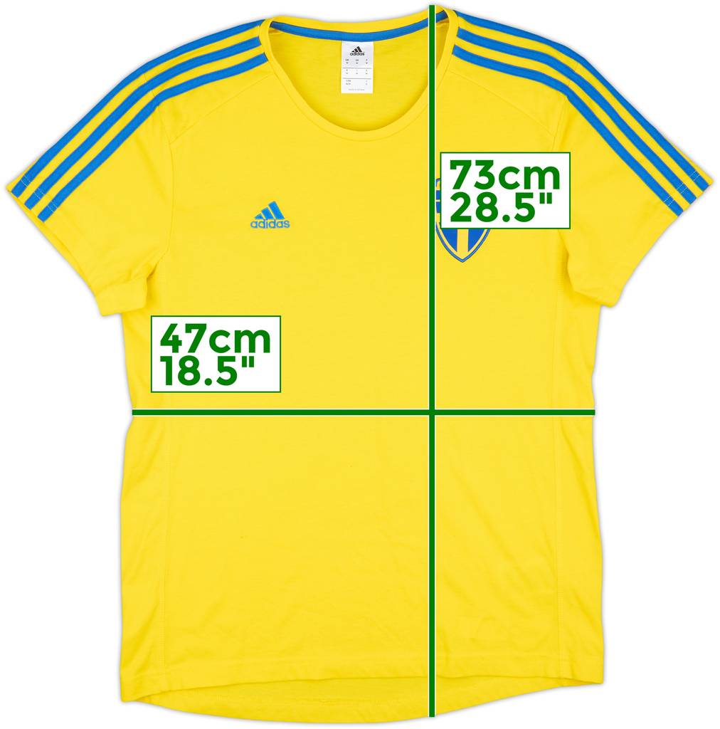 2016-17 Sweden adidas Cotton Tee - 10/10 - (M)
