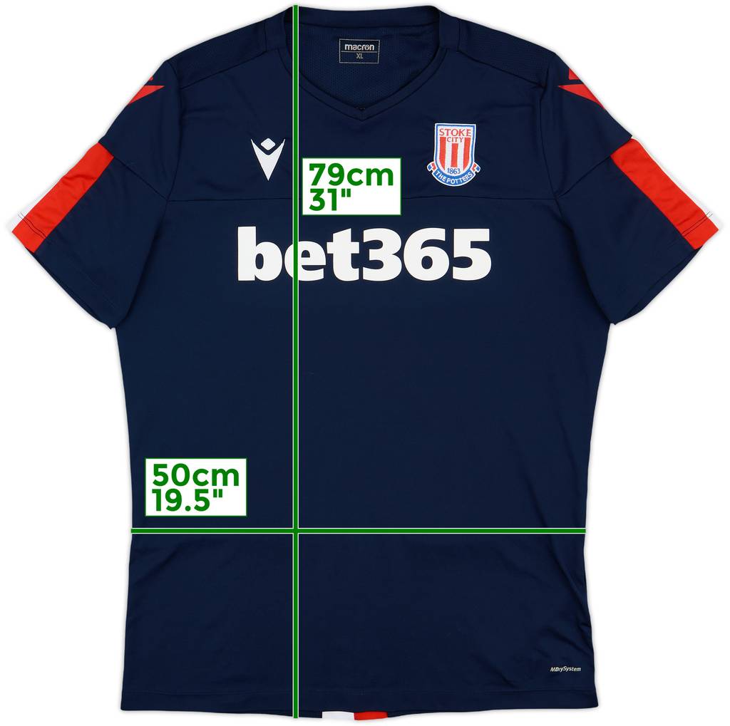 2022-23 Stoke City Macron Training Shirt - 10/10 - (XL)