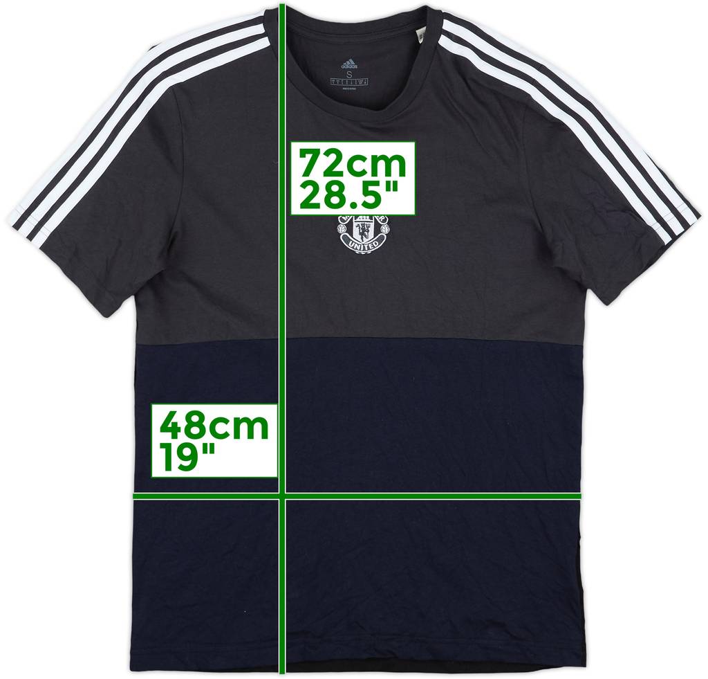 2022-23 Manchester United adidas Cotton Tee - 8/10 - (S)