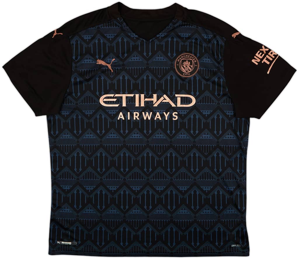 2020-21 Manchester City Away Shirt - 5/10 - (XL)