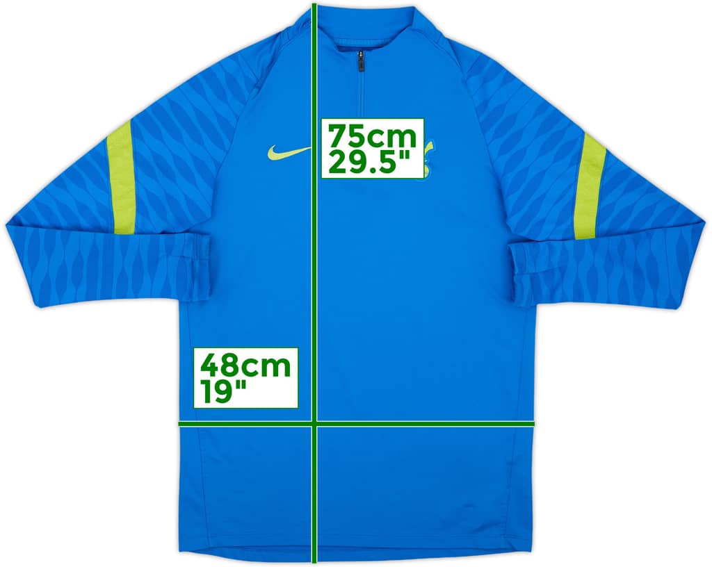 2021-22 Tottenham Nike 1/4 Zip Drill Top - 8/10 - (M)