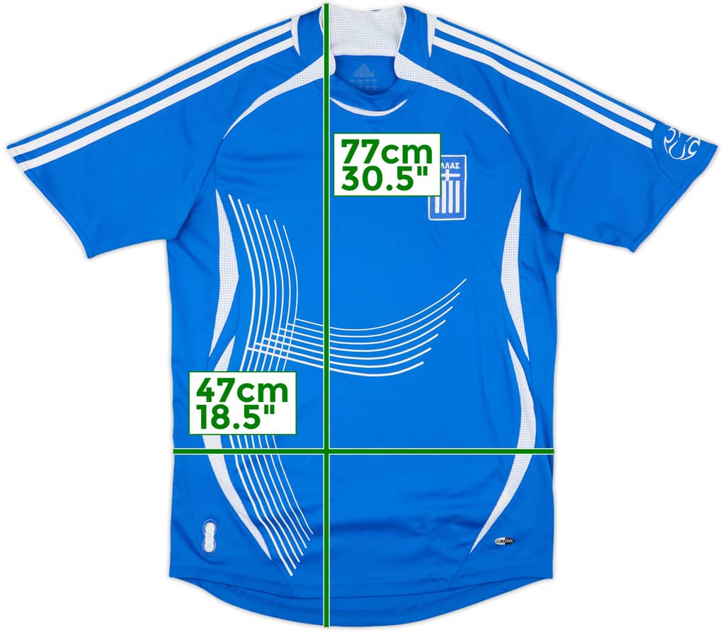 2006-07 Greece Home Shirt - 8/10 - (S)