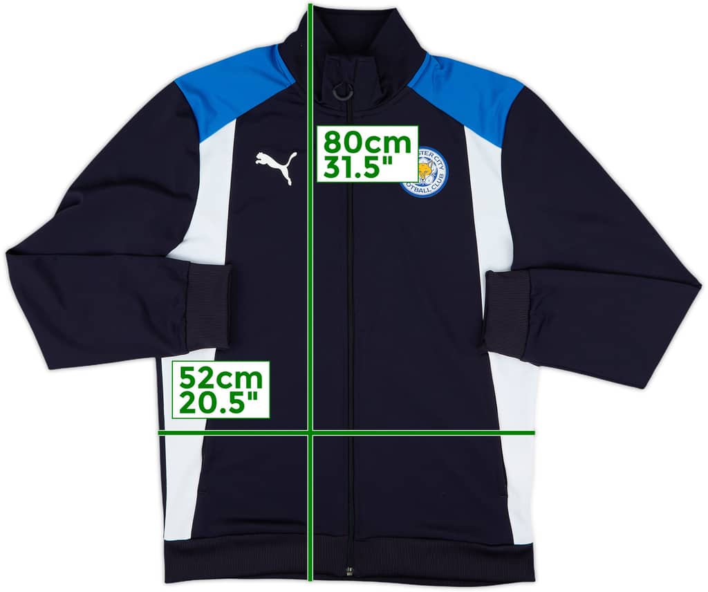 2016-17 Leicester Puma Track Jacket - 7/10 - (L)