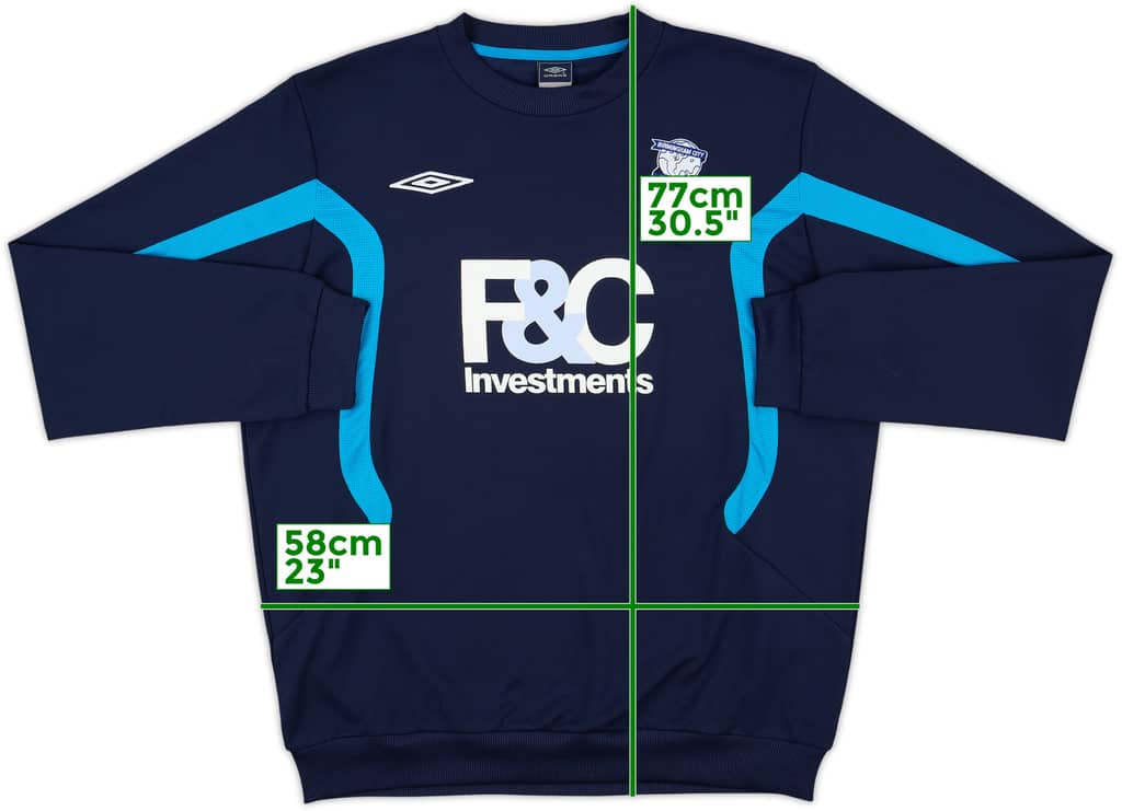2008-09 Birmingham Umbro Sweat Top - 9/10 - (L)
