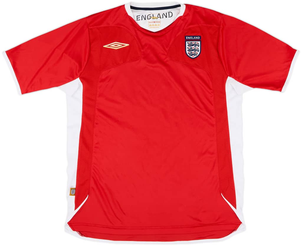 2005-06 England Umbro Training Shirt - 8/10 - (M)
