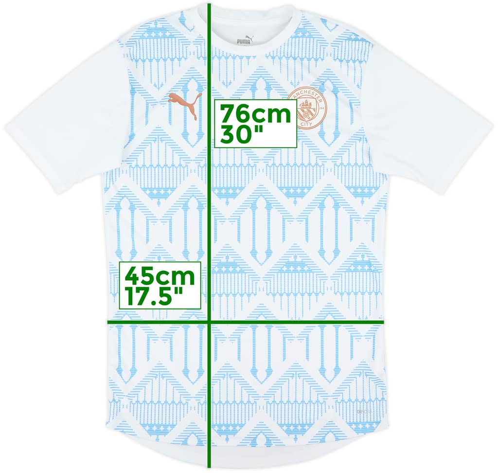 2019-20 Manchester City Puma Training Shirt - 10/10 - (M)