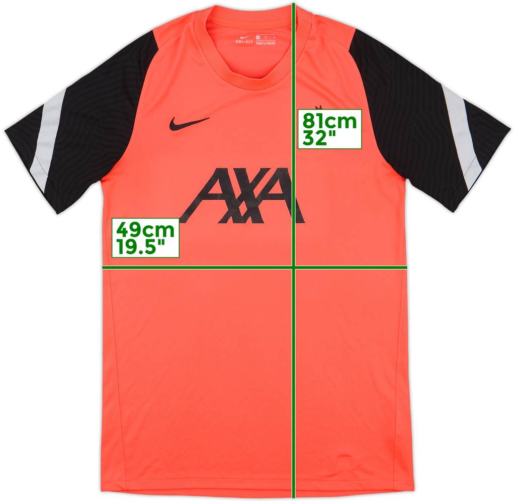 2020-21 Liverpool Nike Training Shirt - 8/10 - (M)