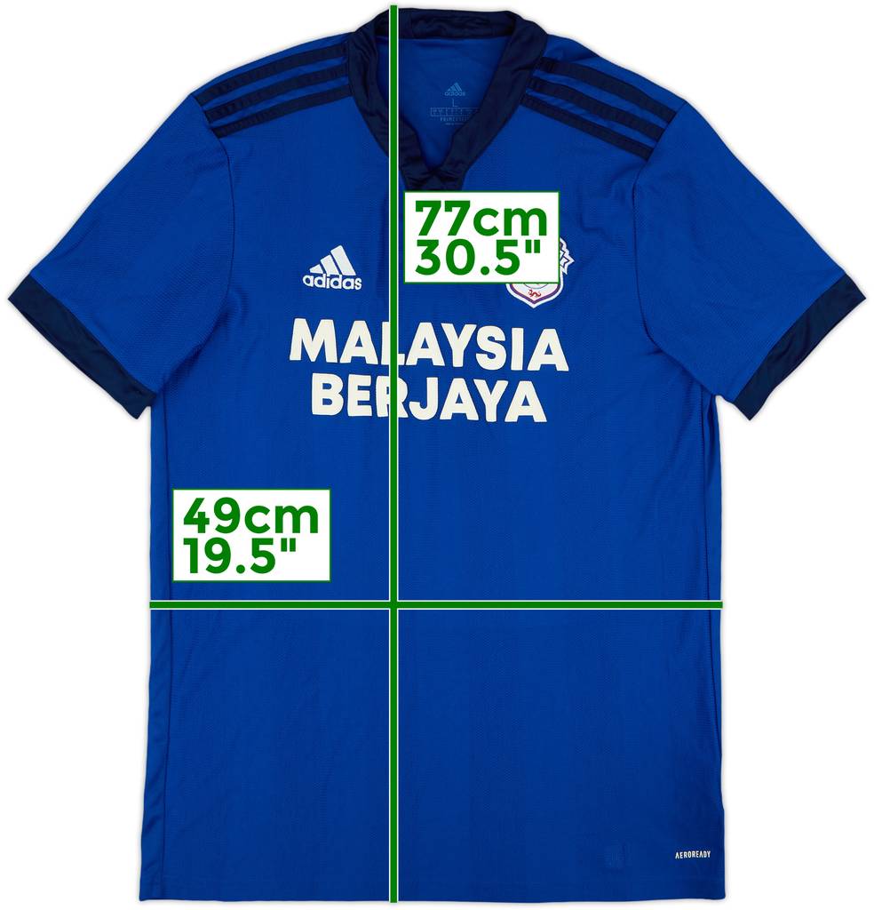 2021-22 Cardiff Home Shirt - 8/10 - (L)